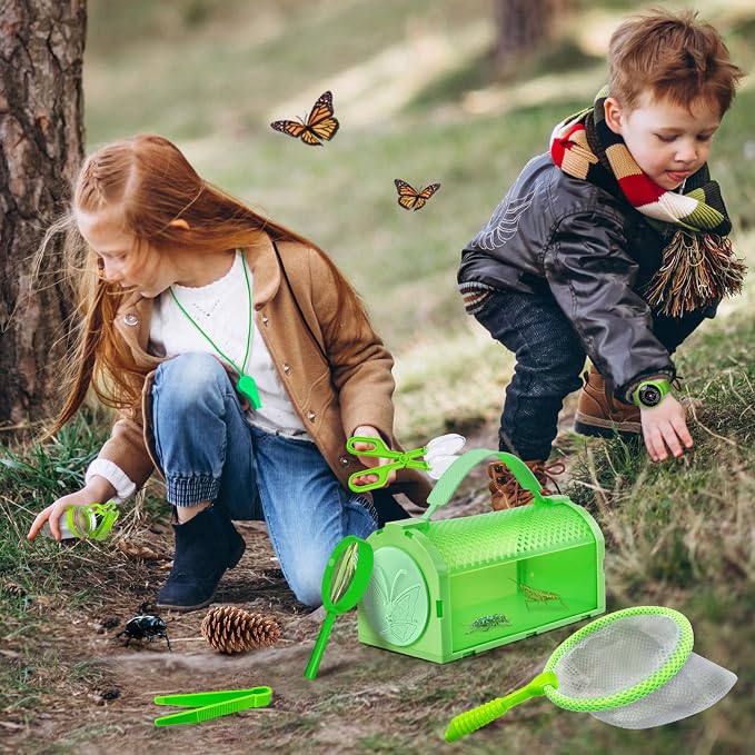 Bug Catcher Kit & Outdoor Explorer Kit for Kids, 10 Pcs Bug Catching Kit - Image 7