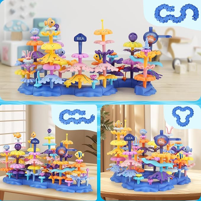 Flower Garden Building Toys for Girls Set, Gifts for 3 4 5 Year Old Girls - Image 5