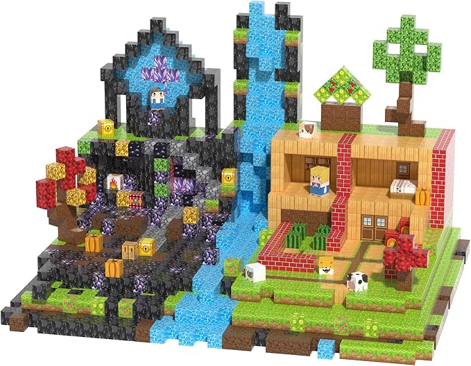500PCS Magnetic Blocks, Magnetic Building Blocks, 0.98in Magnetic Building by Fitrobust