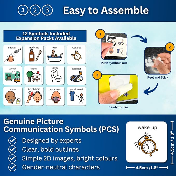 Morning Routine Chart, Visual Schedule for Kids with Autism/ASD (English) - Image 6