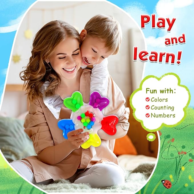 Christmas Color Sorting Sensory Toys - Image 4
