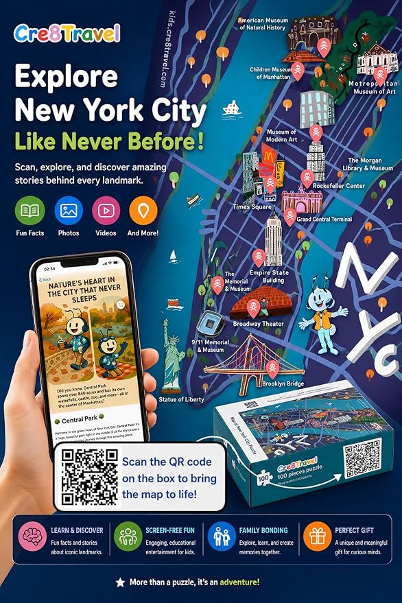 Explore Metro Travel City: 100-Piece Puzzle - Fun & Educational City Map with Landmarks, Ideal for Family Activities | Gift for Christmas, Birthday or Special Occasions. (San Diego) - Image 5