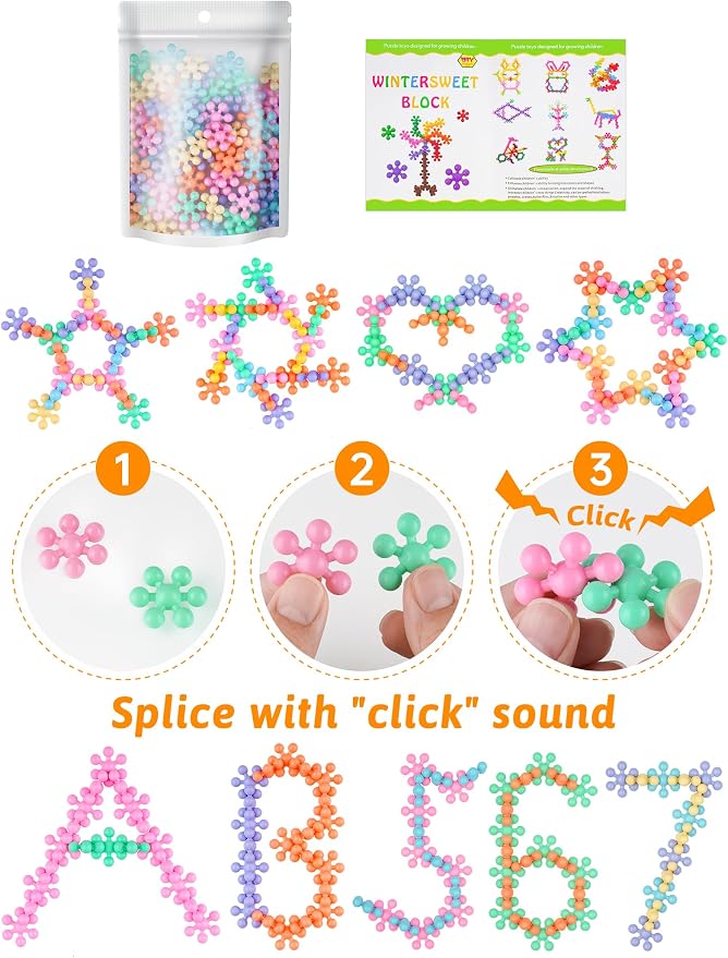 100PCS Building Blocks STEM Construction Toy, Macaron Colors - Image 2
