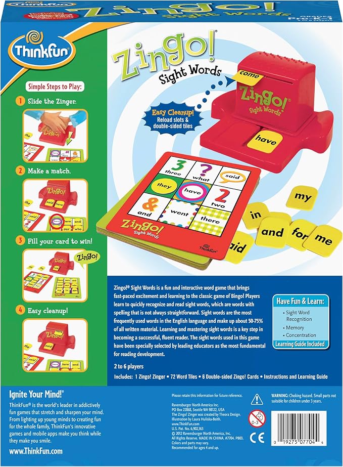 ThinkFun Zingo! Sight Words, - Image 9