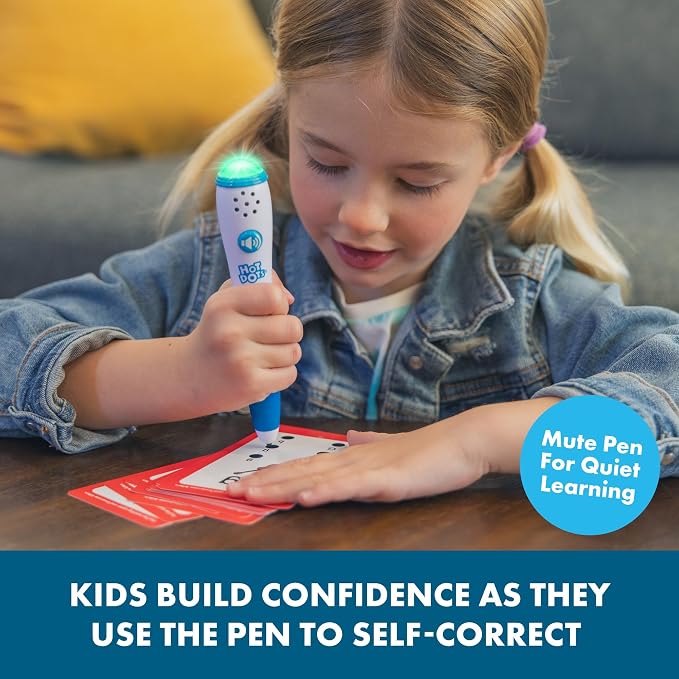Educational Insights Hot Dots Preschool Prep Set – Toddler ABC Flash Cards with Interactive Pen, Preschool Learning Activities, Reading & Math Workbooks, Learn to Read for Kids Ages 4+ - Image 5