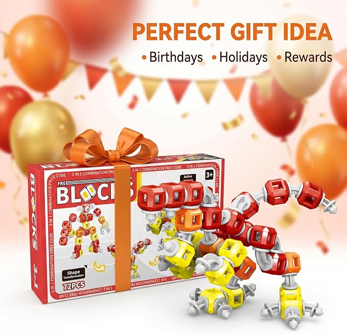 Creative 3-in-1 Robot STEM Toys for 4 5 6 7 8+ Year Old Kids Birthday Gifts - Image 7