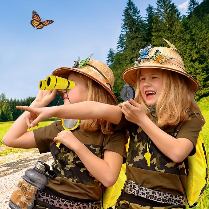 ESSENSON Kids Explorer Kit - Adventure Kit for Kids, Outdoor Explorer Kit with Binoculars, Summer Outdoor Toys for Kids Ages 4-8 - Image 6