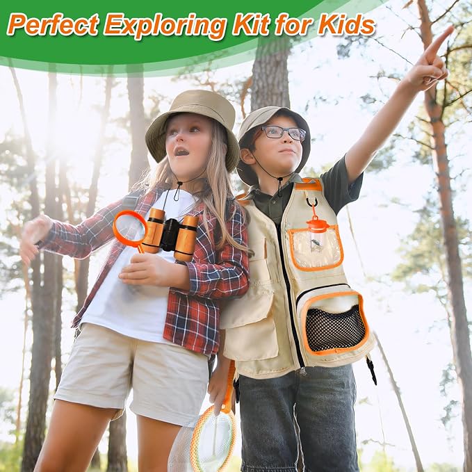 YOPINSAND Kids Explorer Kit & Bug Catcher Kit, Kids Outdoor Exploration Set - Image 6