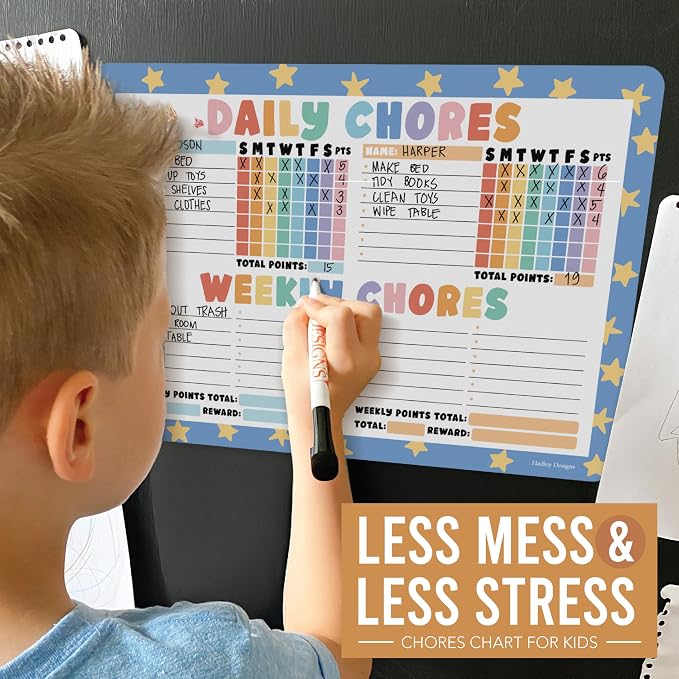 Magnetic Chore Chart for Kids Multiple Kids, Chore Board Adults and Teens - Image 5