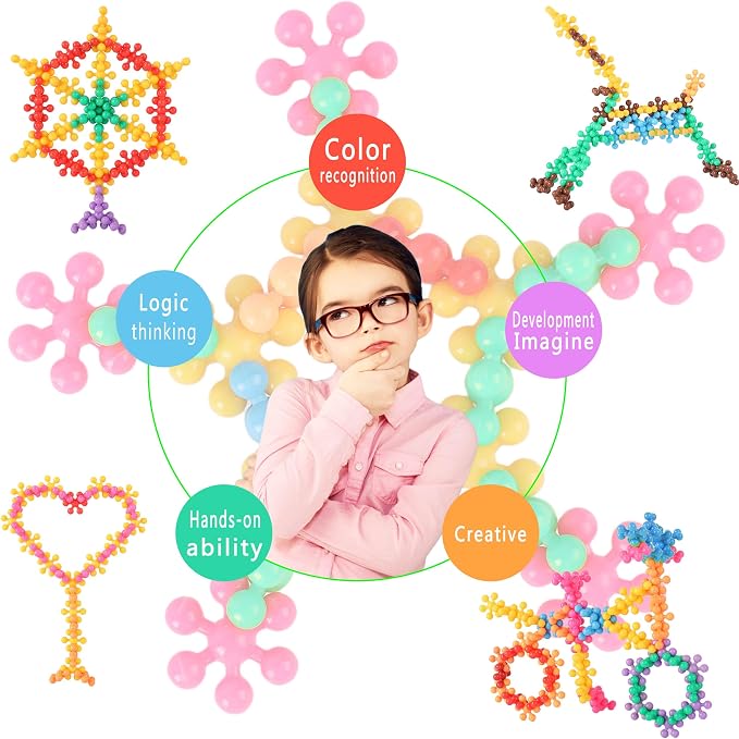 TOMYOU 400 Pieces Building Blocks Kids STEM Toys Educational Classroom - Image 4