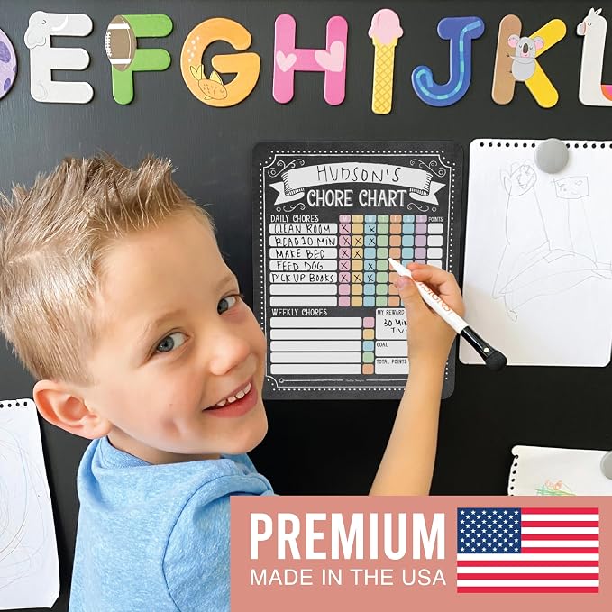 Magnetic Chore Chart for Kids Multiple Kids Chore Board for Home and School - Image 5