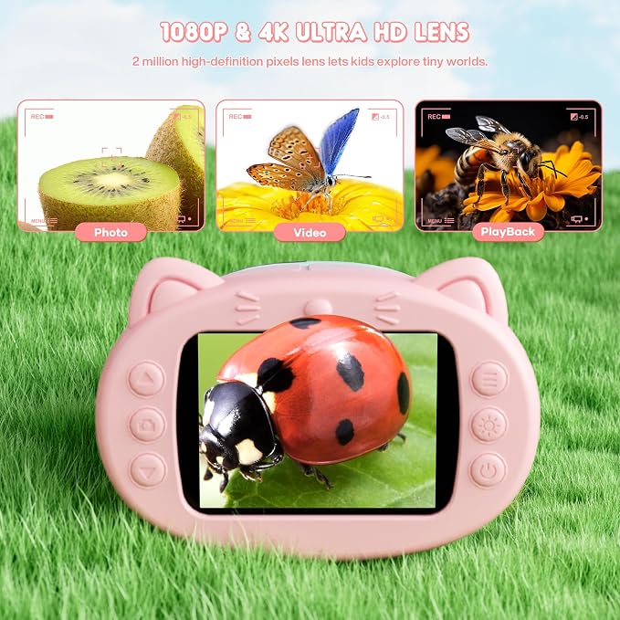 Kids Digital Microscope, 1000X with 2.4" IPS Screen - Image 4