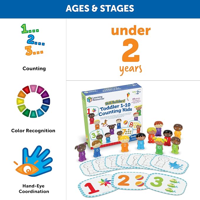 Learning Resources Skill Builders! Toddler 1-10 Counting Kids - Image 5