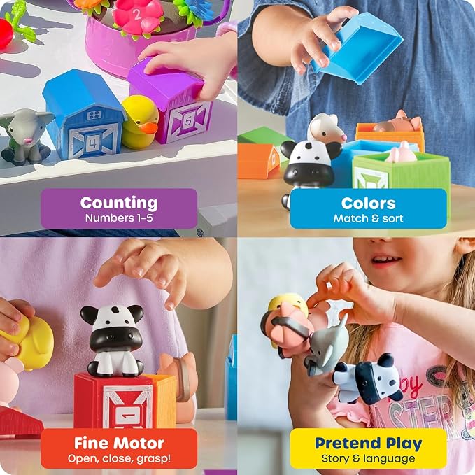 Learning Resources Peekaboo Learning Farm - Image 4