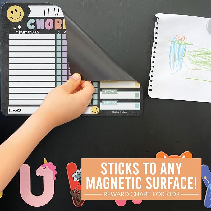 Magnetic Chore Chart for Kids Multiple Kids Chore Board for Home and School - Image 9