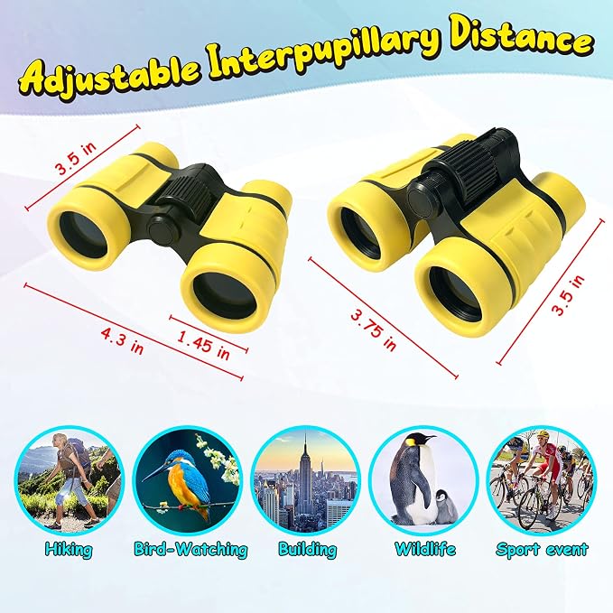 ESSENSON Kids Explorer Kit - Adventure Kit for Kids, Outdoor Explorer Kit with Binoculars, Summer Outdoor Toys for Kids Ages 4-8 - Image 4