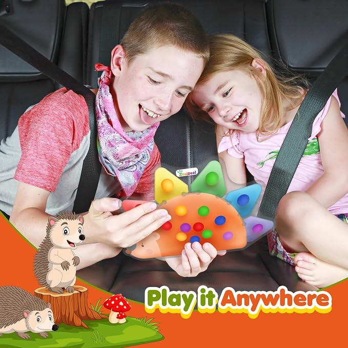 Color Sorting Sensory Toys for Kids Roadtrip Travel Essenstial for Toddler - Image 5