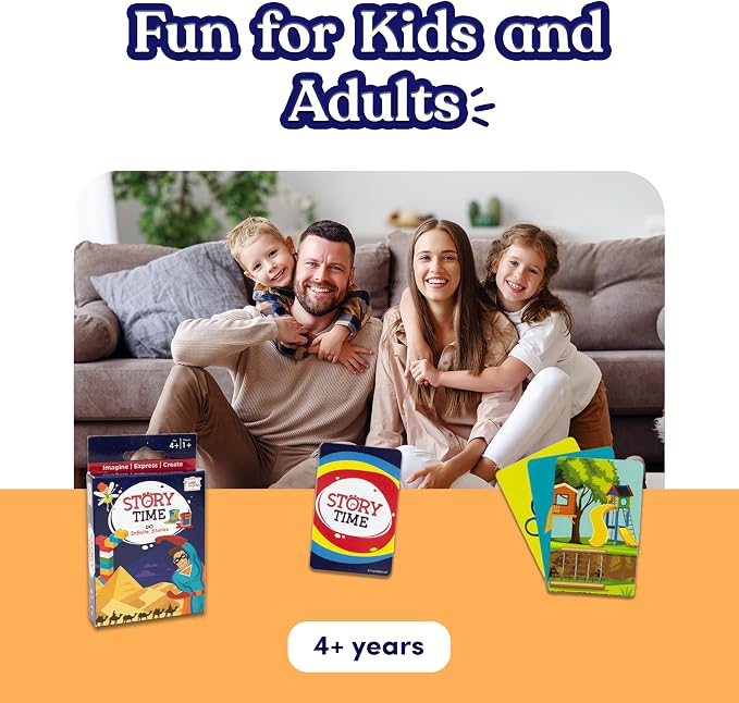Story Time Travel Card Game by TrunkWorks | Family Friendly | for Ages 4, 5, 6, 7, 8 Years | Tell Stories; Develop Imagination, Language Skills - Image 6