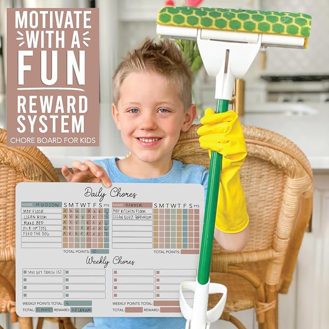 Magnetic Chore Chart for Kids Multiple Kids, Chore Board Adults and Teens - Image 6