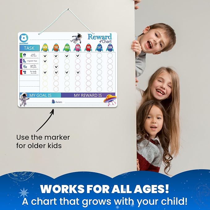 Magnetic Behavior Chore Chart for Kids at Home - Reward Chart for Kids - Image 5