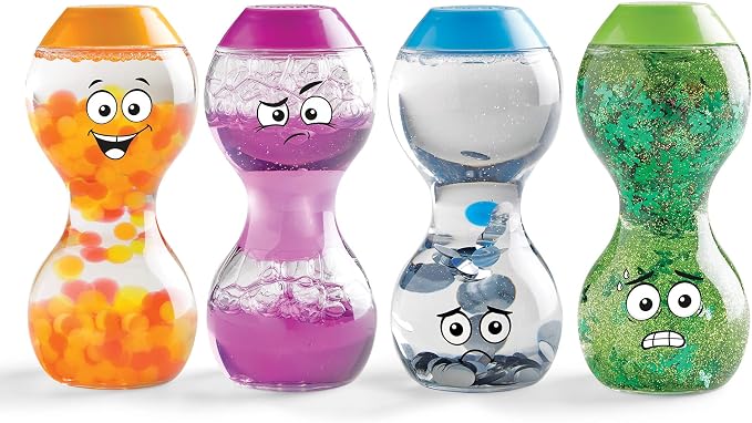 hand2mind Express Your Feelings Sensory Bottles- Secondary Emotions by hand2mind