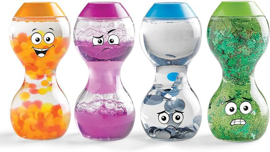 hand2mind Express Your Feelings Sensory Bottles- Secondary Emotions by hand2mind