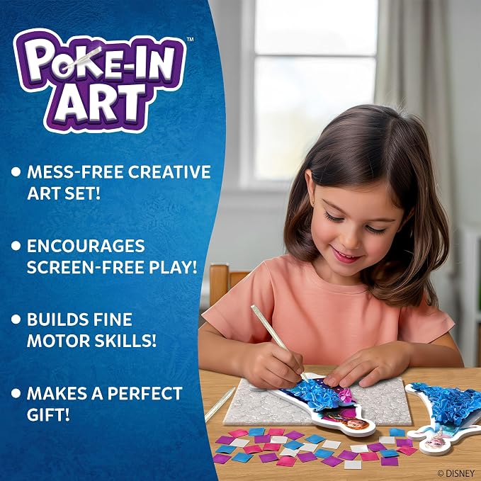 Skillmatics Poke-in Art – Disney Frozen, Wood Craft Kit, Gift for Kids - Image 2