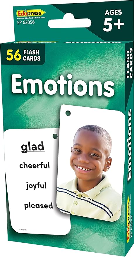 Teacher Created Resources Emotions Flash Cards (EP62056) - Image 5