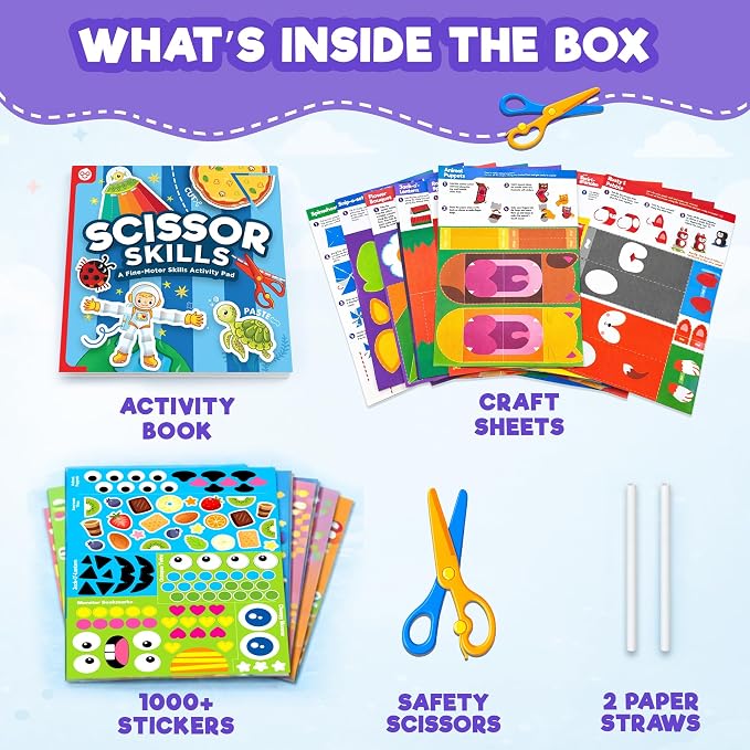 Doctor Jupiter Mega Scissor Skills - Crafts for Kids Ages 3-5 - Image 8