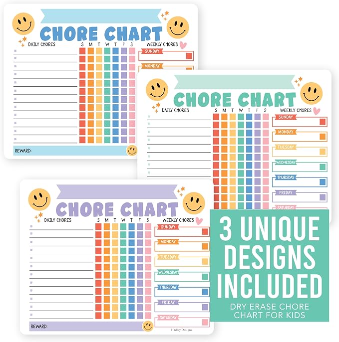 Magnetic Chore Chart for Kids Multiple Kids Chore Board for Home and School - Image 3
