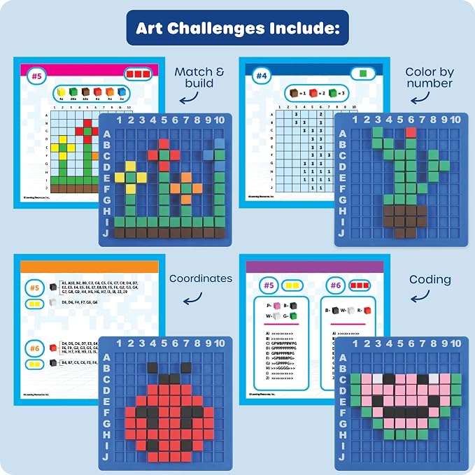 Learning Resources STEM Explorers Pixel Art Challenge - Image 4