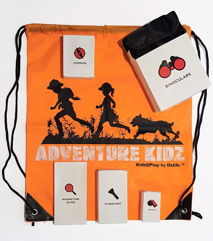 Adventure Kidz Orange Outdoor Exploration Kit for Children - Image 9