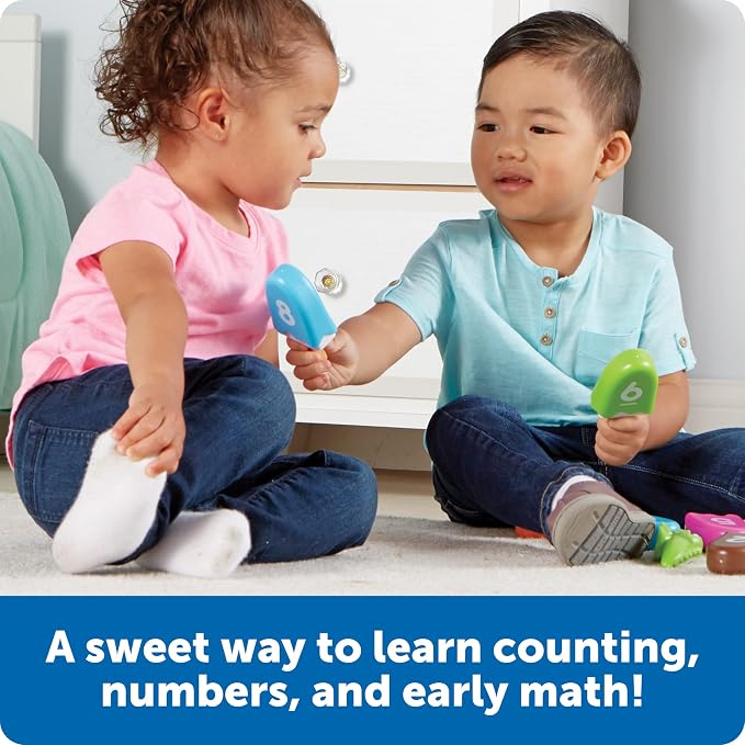 Learning Resources Smart Snacks Number Pops - Sorting Toys, Stacking Montessori, Classroom Must Haves, Math Manipulatives, Matching Games, Fine Motor Preschool, Speech Therapy - Image 2
