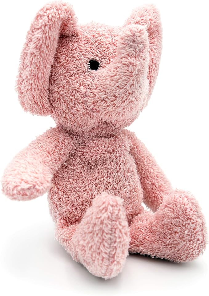 Thermal-Aid Zoo Mini — (Tiny The Elephant) — Mold-Resistant, Washable Hot & Cold Pack for Kids — Heating and Cooling Pad with Natural Corn Filling — Reusable Plush Toy