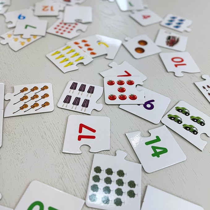 The Learning Journey: Match It! - Counting - 30 Piece Self-Correcting Number & Learn to Count Puzzle - Preschool Learning Toys - Award Winning Toys - Image 4