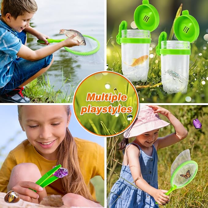 Bug Catcher Kit & Outdoor Explorer Kit for Kids, 10 Pcs Bug Catching Kit - Image 5