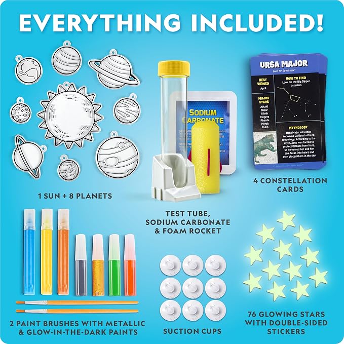 National Geographic Mega Space Science and Craft Activity Kit for Kids - Image 5