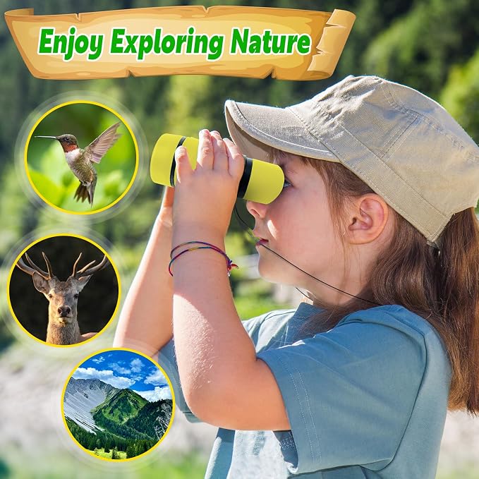 Binoculars for Kids, Kids Binoculars for 3-12 Boys Girls, Outdoor Toys - Image 4