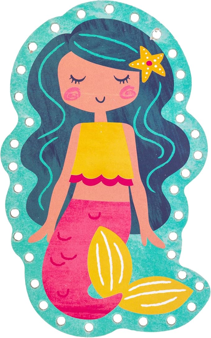 Stephen Joseph Lacing Cards, Mermaid - Image 2