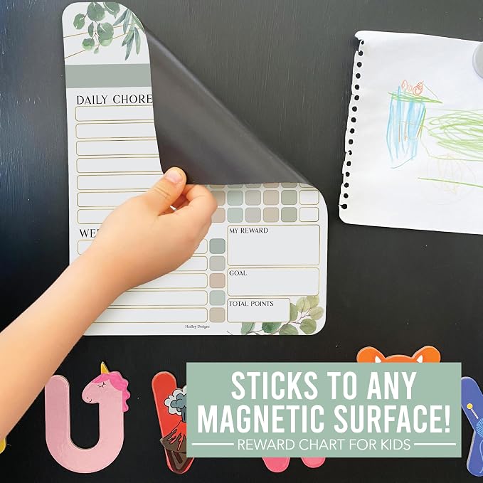 Magnetic Chore Chart for Kids Multiple Kids Chore Board for Home and School - Image 9