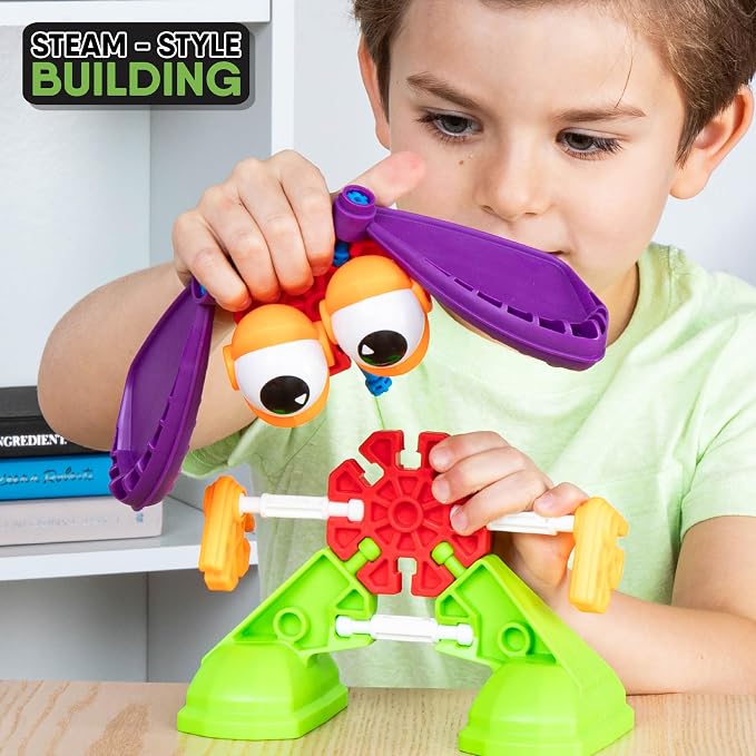KID K'NEX - Budding Builders Set ‚ 100 Pieces, Preschool STEM Building, Kid Construction Set, Creative Play ‚ Ages 3+ - Image 2