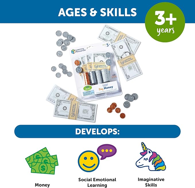 Learning Resources Pretend & Play Money - Image 5