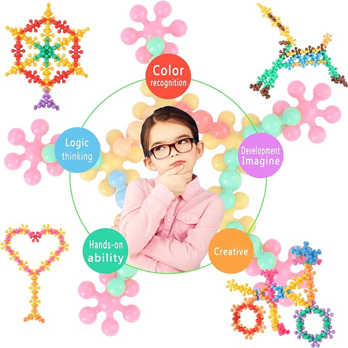 TOMYOU 300 Pieces Building Blocks Kids STEM Toys Educational Classroom - Image 4