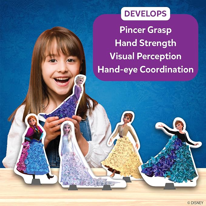 Skillmatics Poke-in Art – Disney Frozen, Wood Craft Kit, Gift for Kids - Image 7