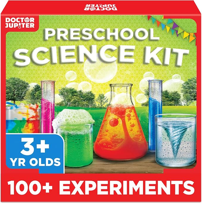 Doctor Jupiter Preschool Science Kit for Kids Ages 3-5, Birthday Gift by DoctorJupiter