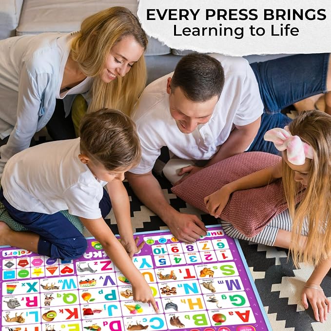 Alphabet Poster Educational Toy for 3-4 Year Old - ABC Learning Chart - Image 7