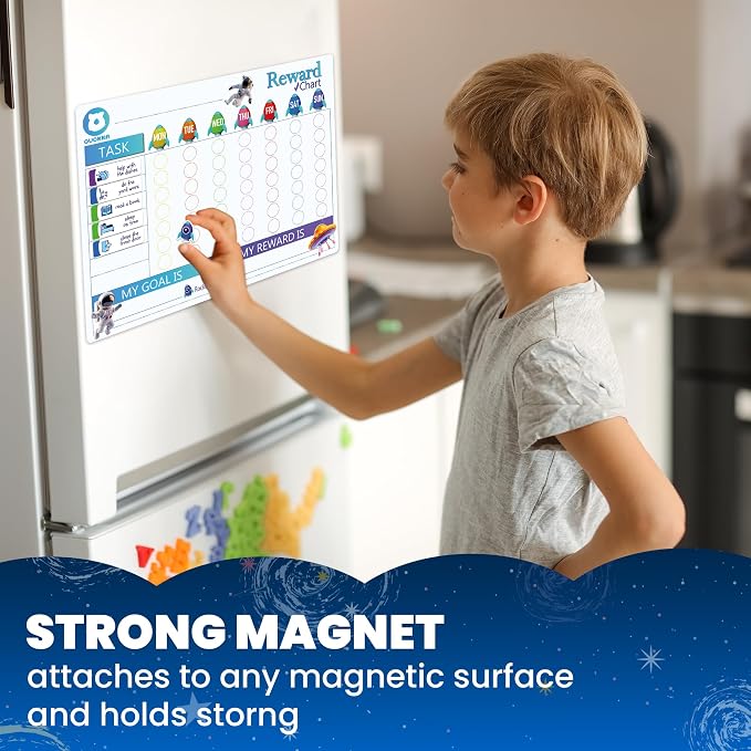 Magnetic Behavior Chore Chart for Kids at Home - Reward Chart for Kids - Image 3