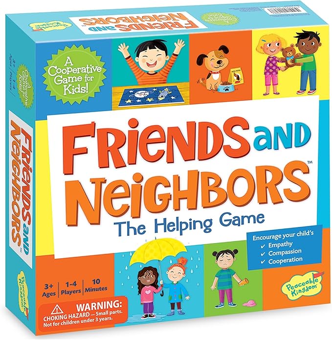 Peaceable Kingdom Friends and Neighbors: The Helping Game Emotional Development Cooperative Game for Kids by PeaceableKingdom