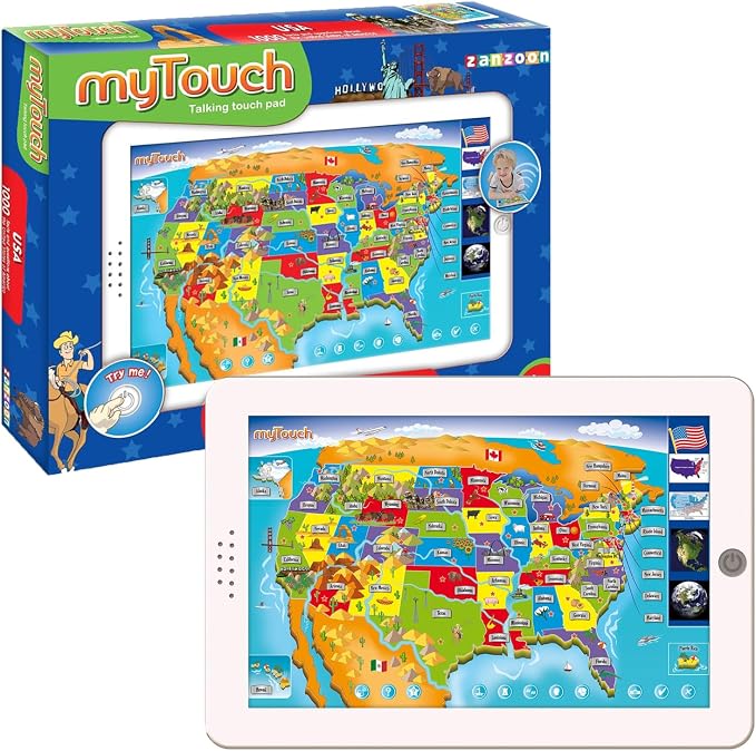 Zanzoon myTouch USA Map Game - 1000 Facts, States & Capitals - Image 8