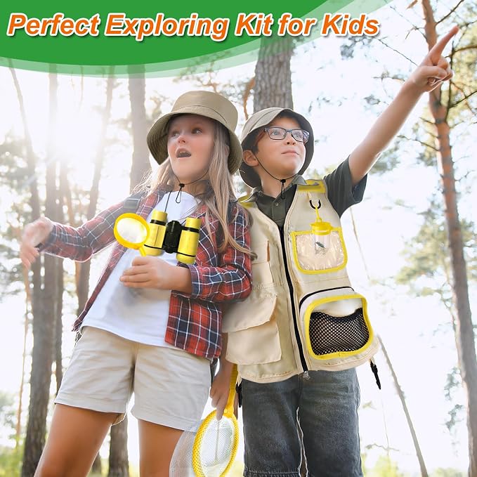 YOPINSAND Kids Explorer Kit & Bug Catcher Kit, Kids Outdoor Exploration Set - Image 6